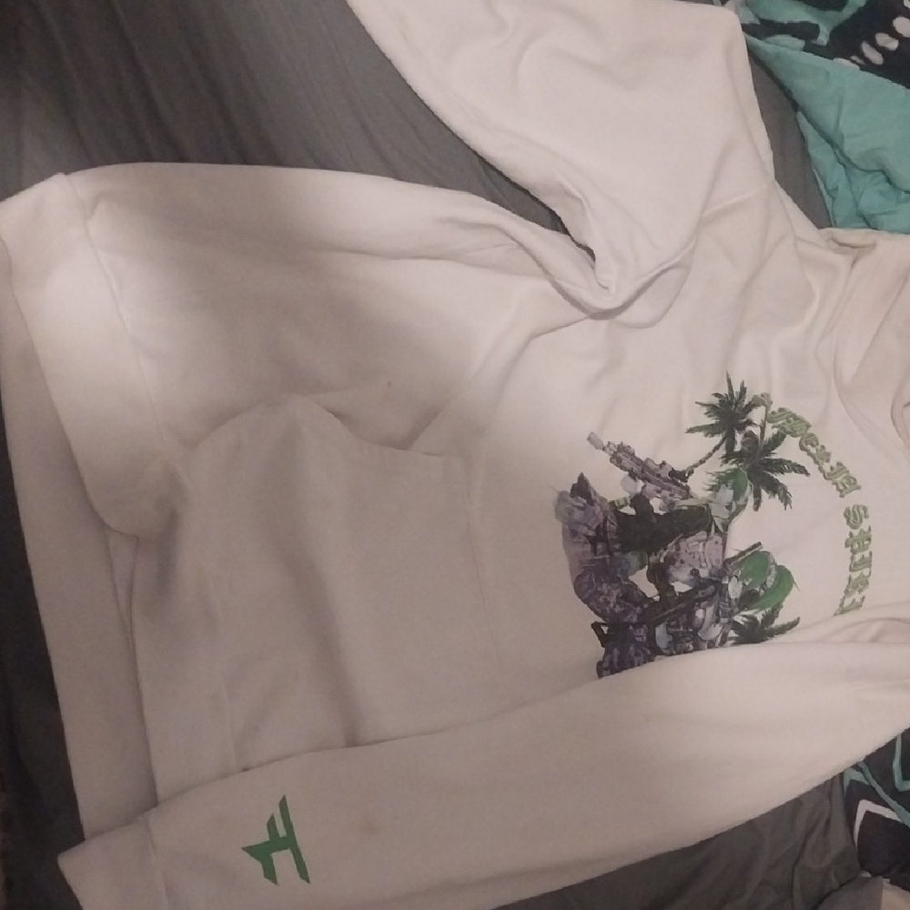 White Siberia Hills X FaZe Clan Hoodie